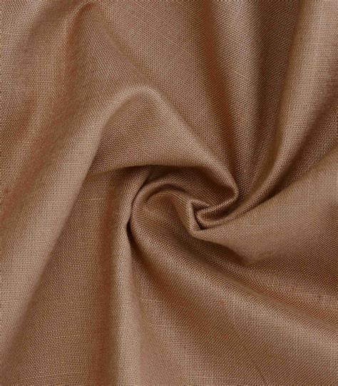 Brown Metallic Cotton Fabric 